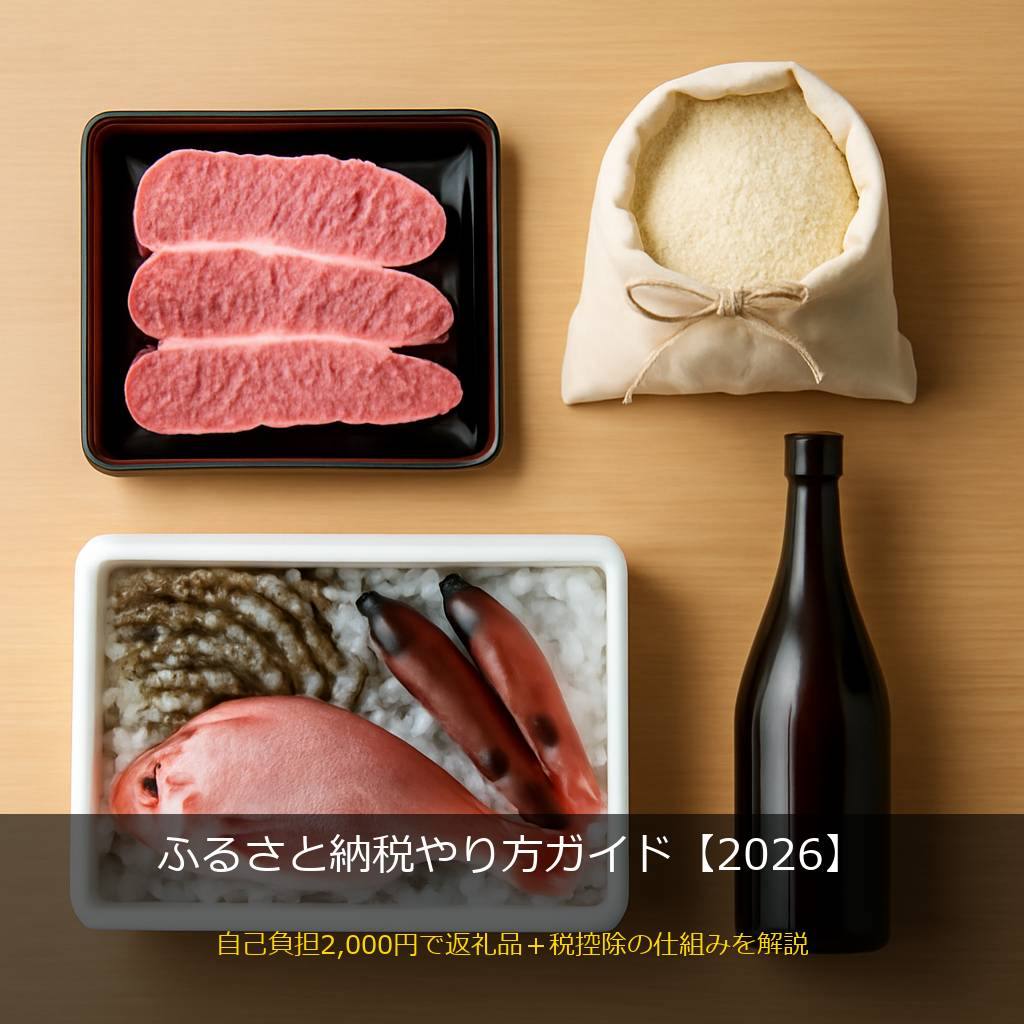 ふるさと納税の返礼品（和牛・米・海鮮）