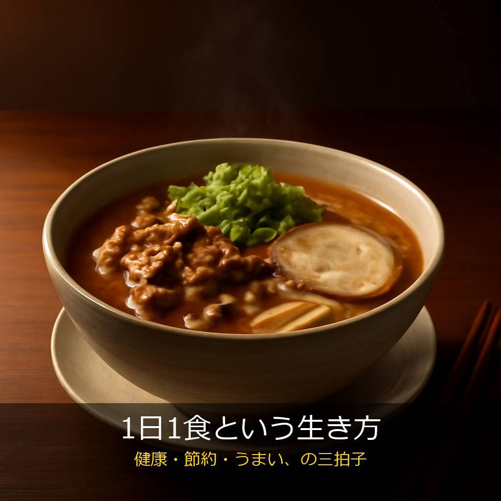 1日1食の夜ごはん