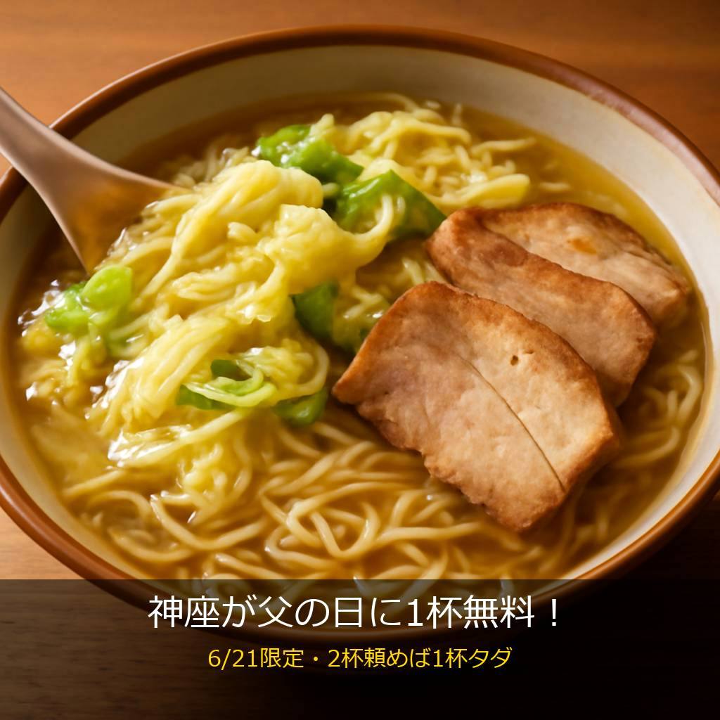 どうとんぼり神座のおいしいラーメン