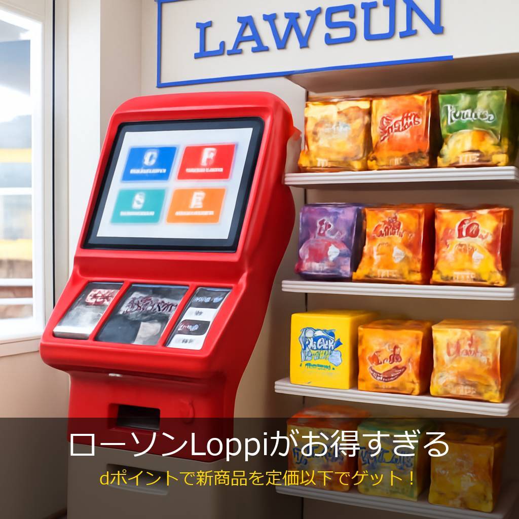 ローソンLoppiでdポイントお得交換