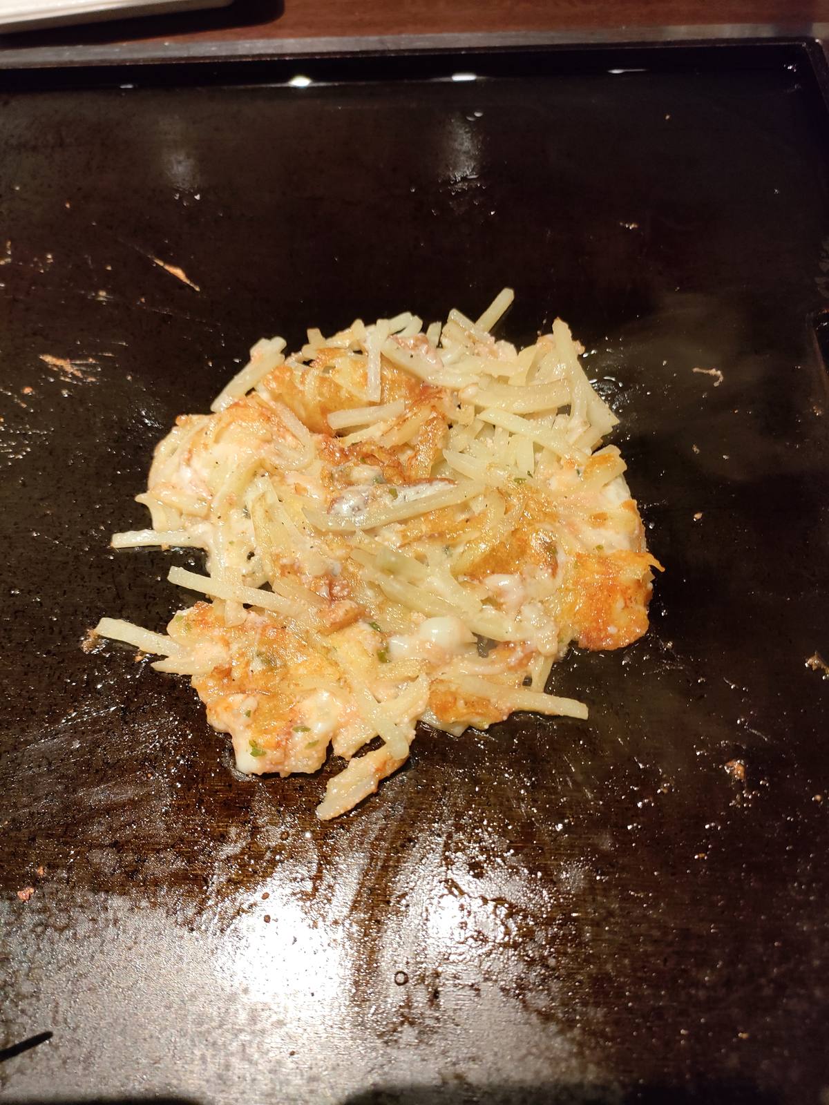 お好み焼本舗のカリカリじゃがチーズ