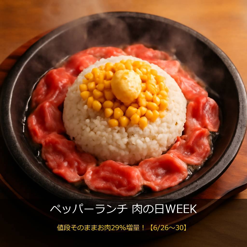 ペッパーランチのビーフペッパーライス