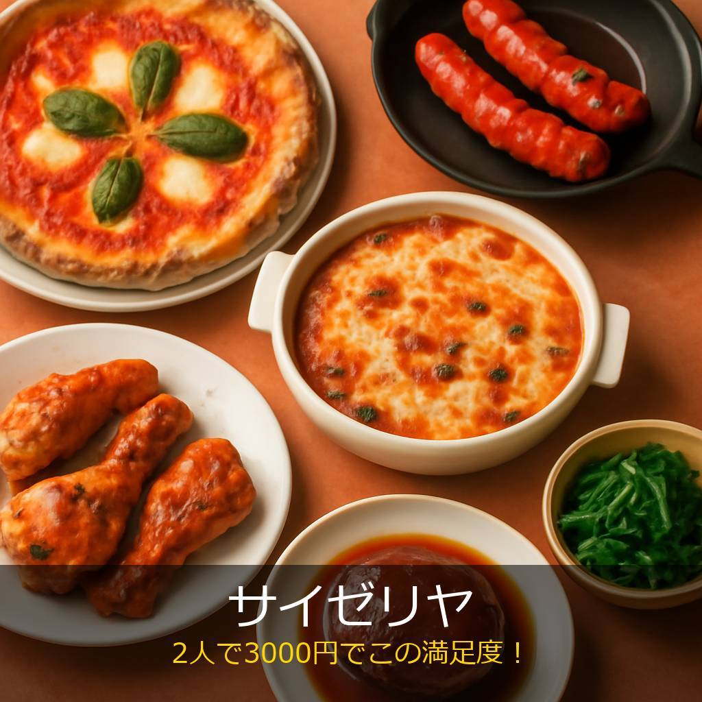 サイゼリヤのコスパ料理