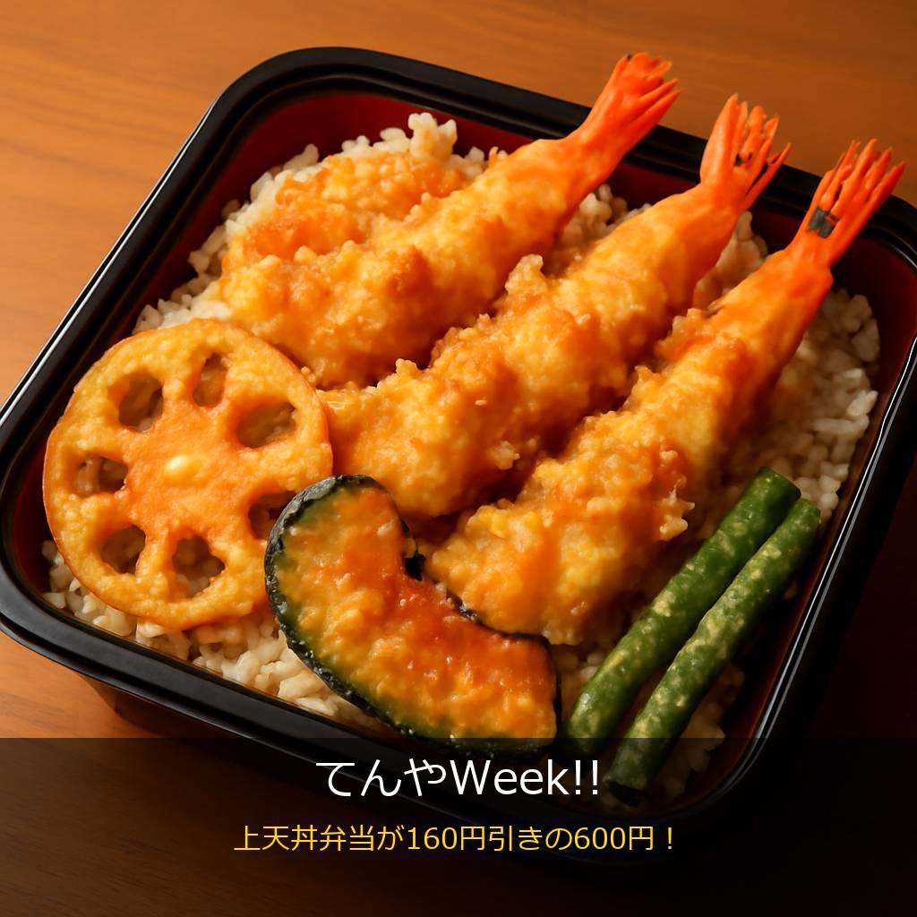 てんやの上天丼弁当