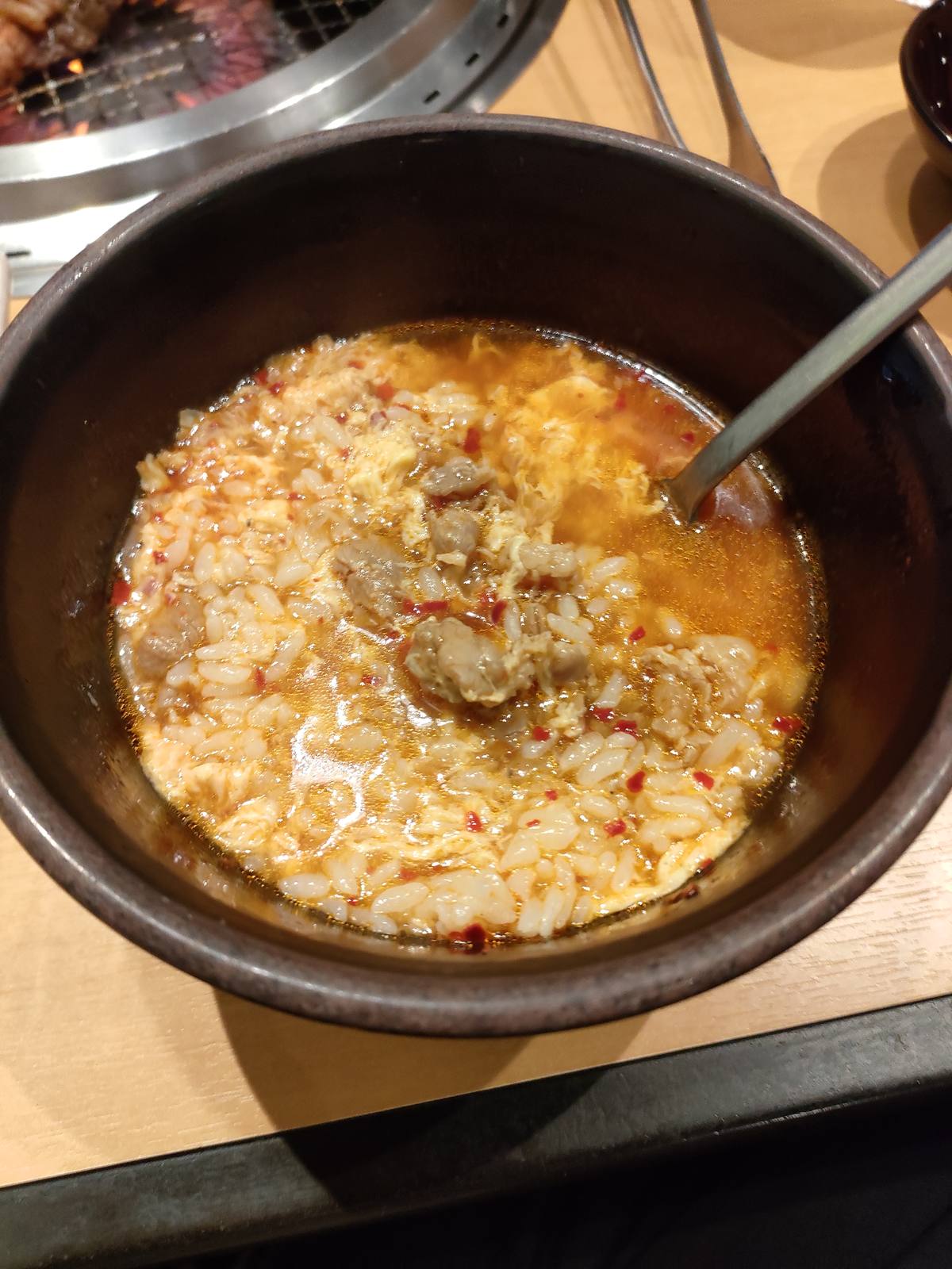 焼肉きんぐのカルビクッパ