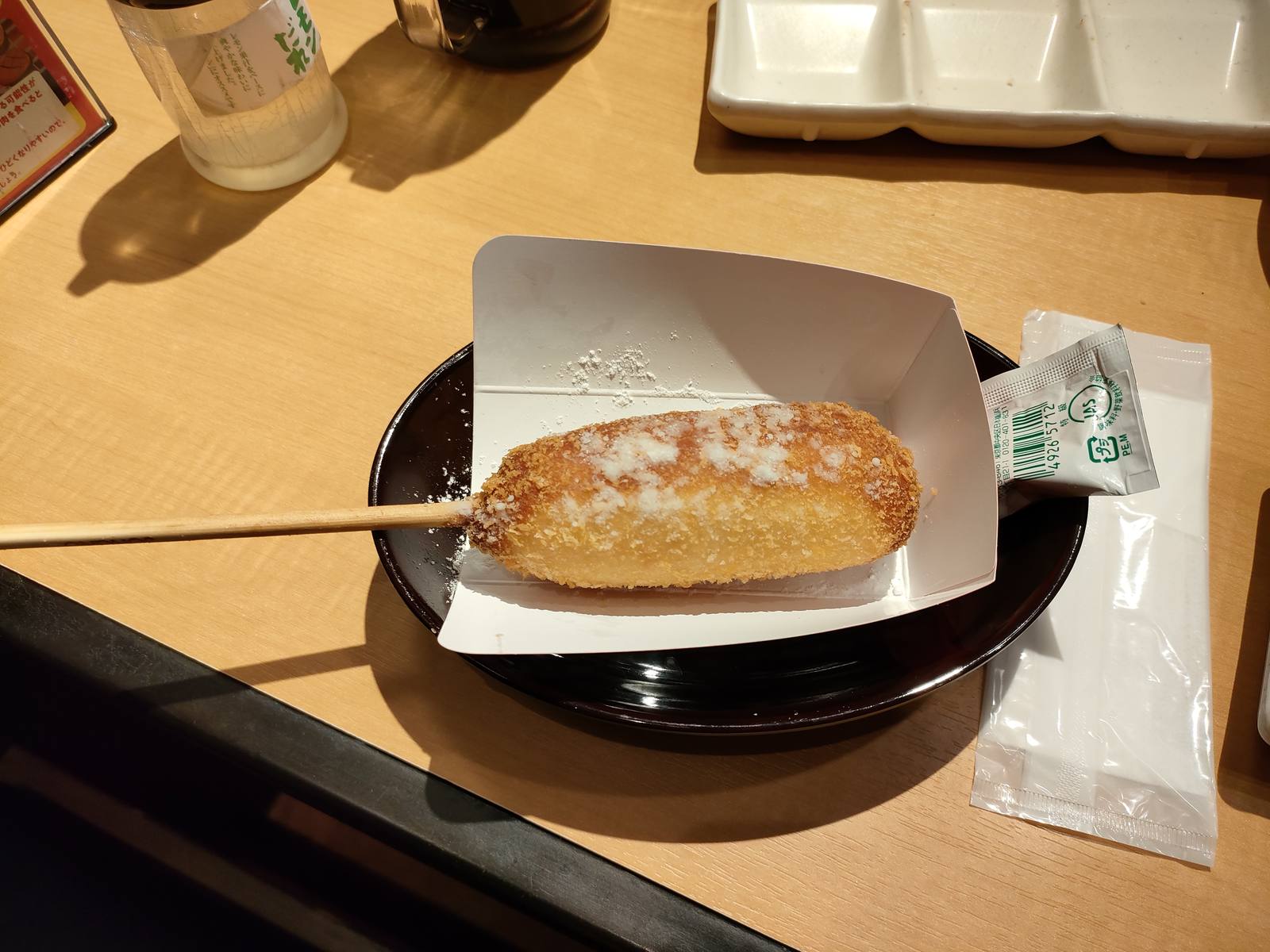 焼肉きんぐ 新大久保フェアのモッツァレラチーズハットク