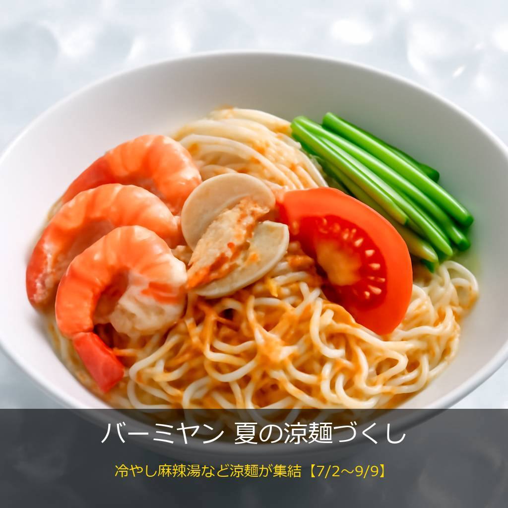 バーミヤンの冷やし麺イメージ